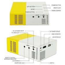 YG300 Pro LED Mini Projector